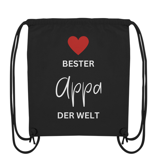 APPA DEFINITION + BESTER APPA - BEIDSEITIG - Organic Gym-Bag