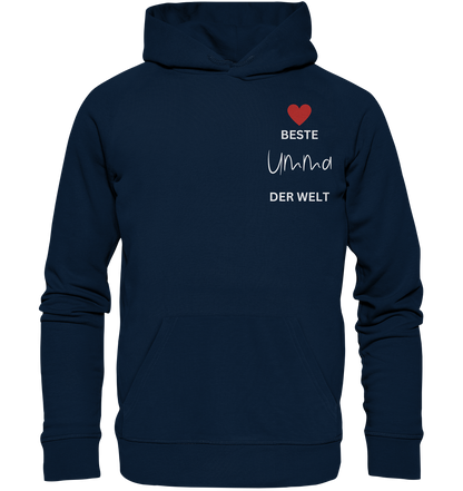 UMMA DEFINITION + BESTE UMMA - BEIDSEITIG - Organic Hoodie