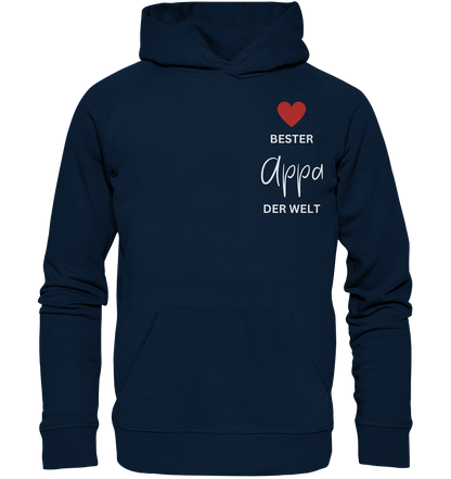 APPA DEFINITION + BESTER APPA - BEIDSEITIG - Organic Hoodie