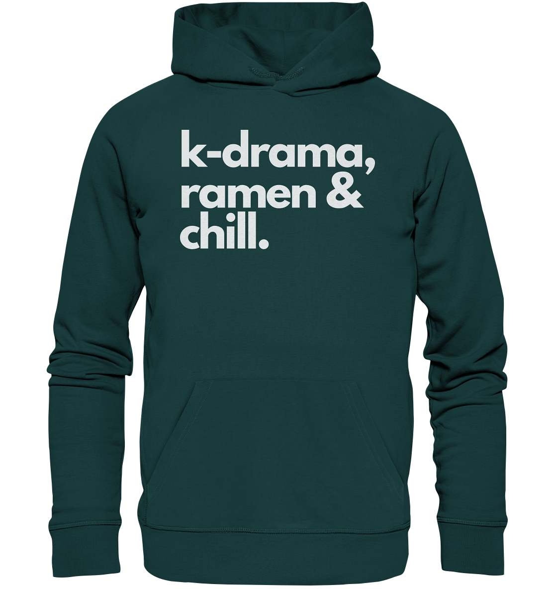 K-Drama, Ramen & Chill - Organic Hoodie