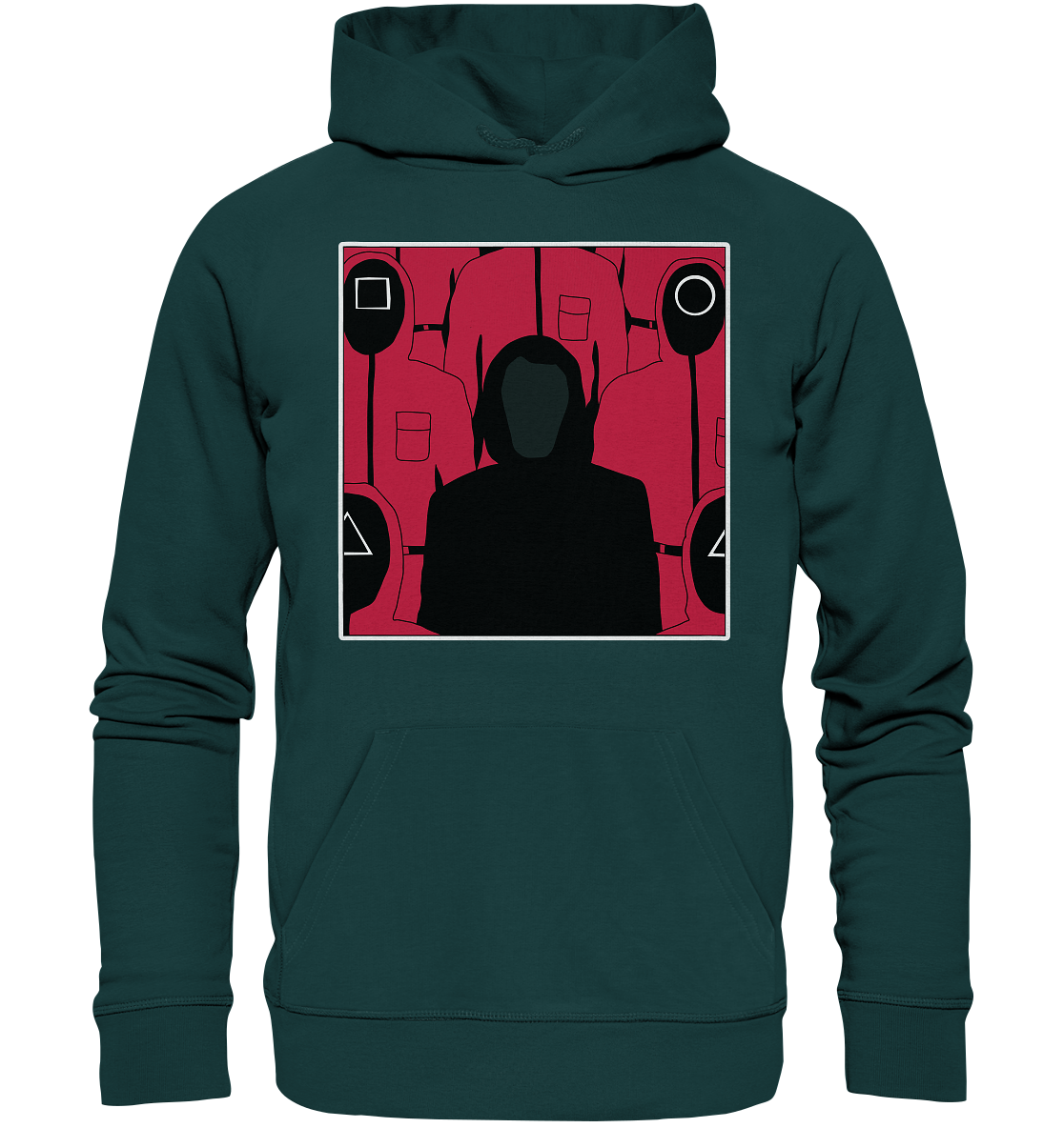 Squid Game - Front Man & Guardian  - Organic Hoodie