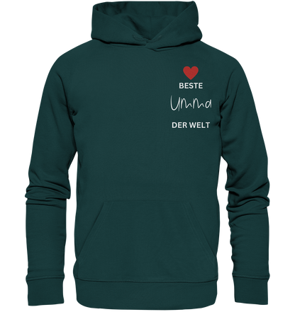 UMMA DEFINITION + BESTE UMMA - BEIDSEITIG - Organic Hoodie