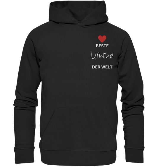 UMMA DEFINITION + BESTE UMMA - BEIDSEITIG - Organic Hoodie