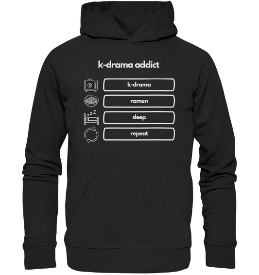 K-Drama Addict - Organic Hoodie