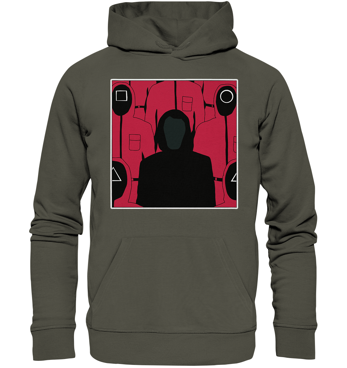 Squid Game - Front Man & Guardian  - Organic Hoodie