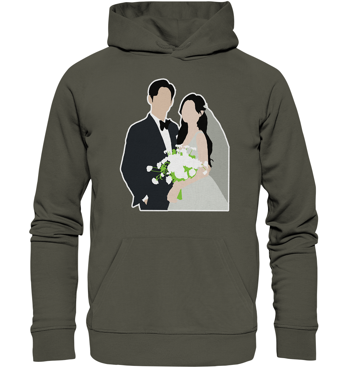 Queen of Tears - Kim Soo-hyun & Kim Ji-won - Baek Hyun-woo & Hong Hae-in - 2 - Organic Hoodie