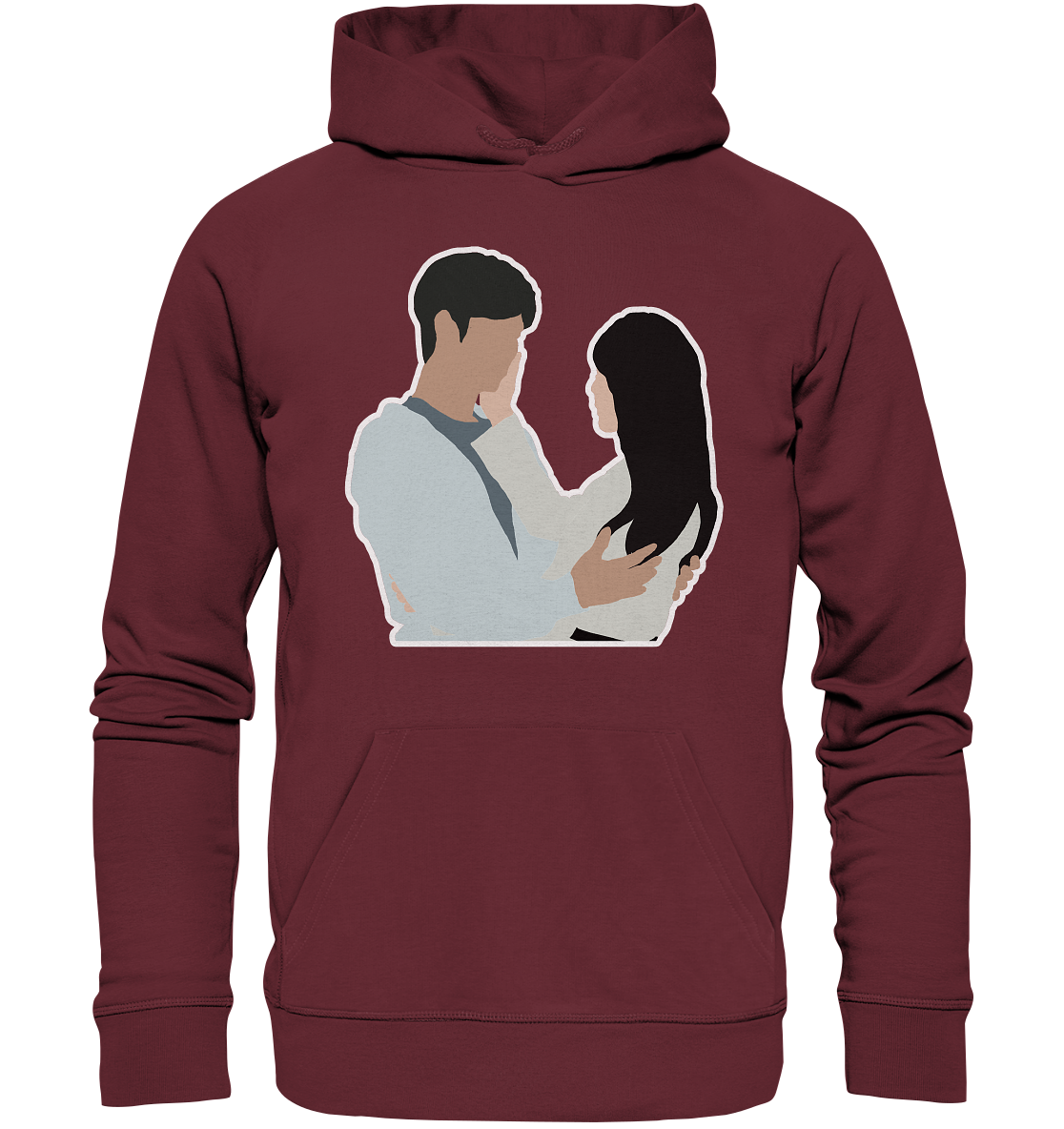 Queen of Tears - Kim Soo-hyun & Kim Ji-won - Baek Hyun-woo & Hong Hae-in - 1 - Organic Hoodie