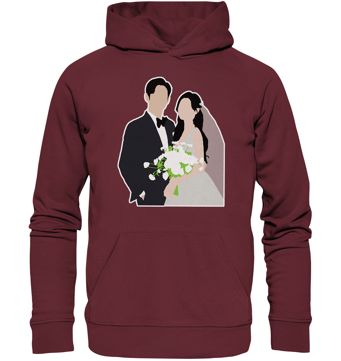 Queen of Tears - Kim Soo-hyun & Kim Ji-won - Baek Hyun-woo & Hong Hae-in - 2 - Organic Hoodie