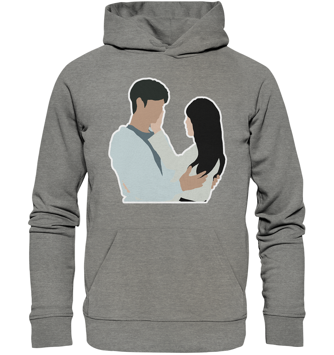 Queen of Tears - Kim Soo-hyun & Kim Ji-won - Baek Hyun-woo & Hong Hae-in - 1 - Organic Hoodie