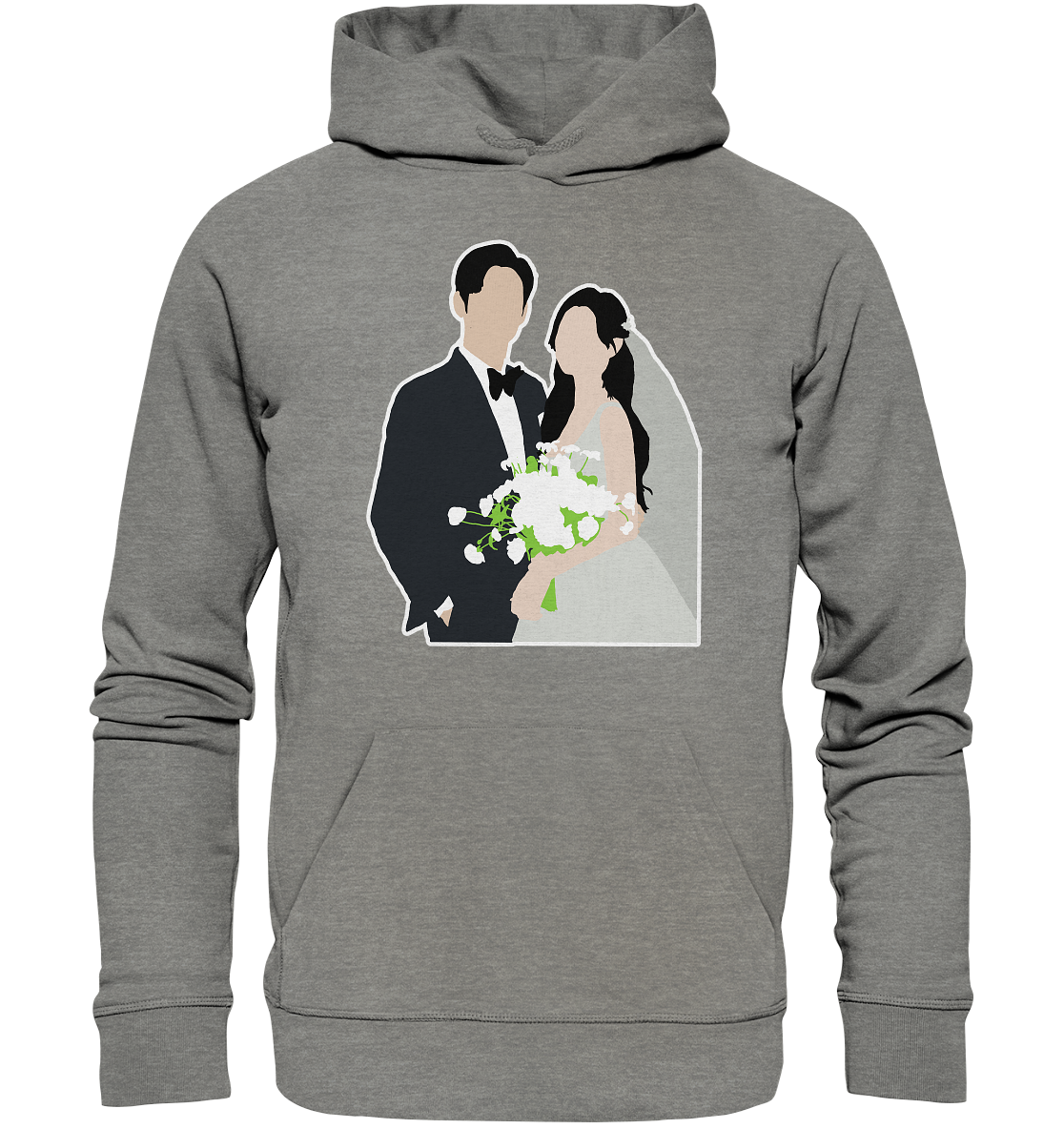 Queen of Tears - Kim Soo-hyun & Kim Ji-won - Baek Hyun-woo & Hong Hae-in - 2 - Organic Hoodie