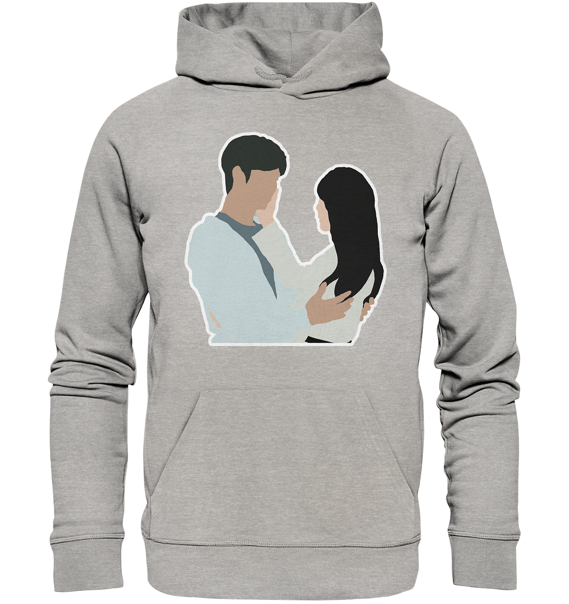 Queen of Tears - Kim Soo-hyun & Kim Ji-won - Baek Hyun-woo & Hong Hae-in - 1 - Organic Hoodie