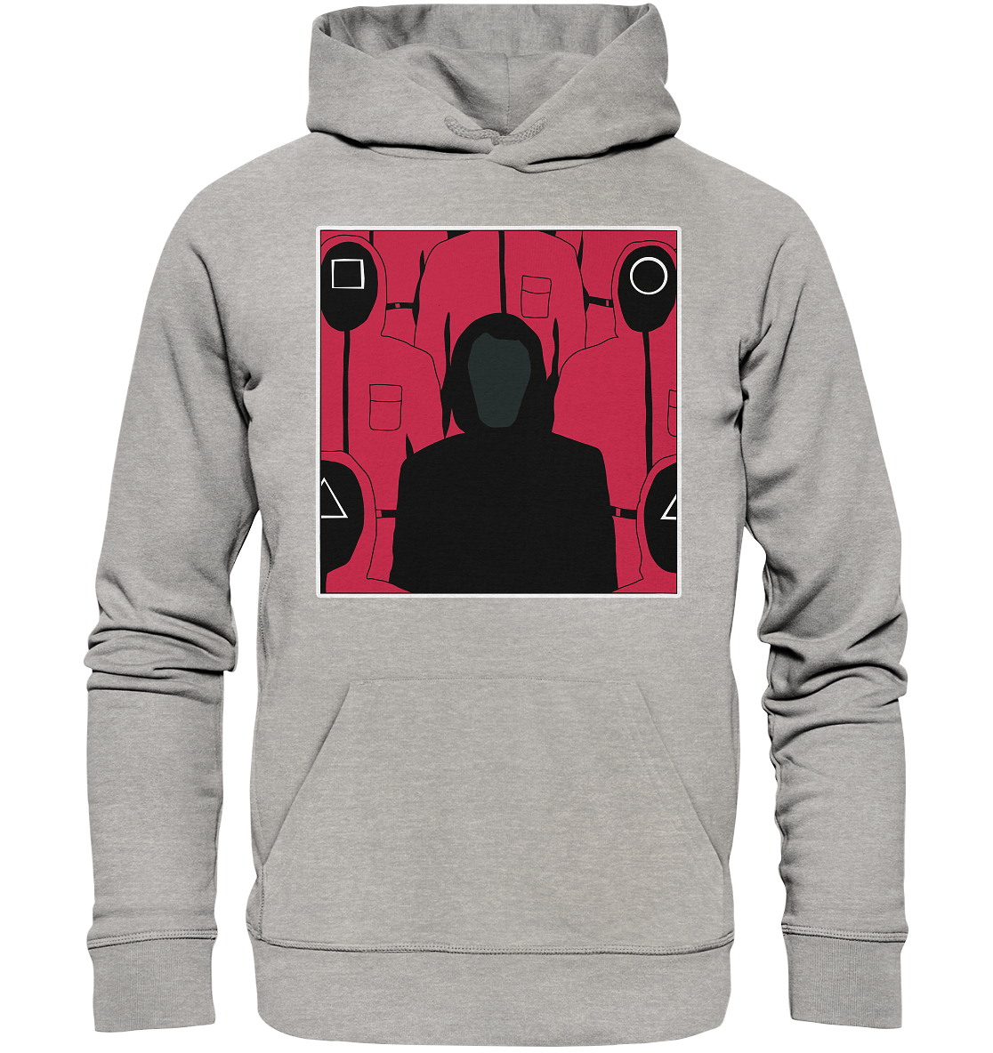 Squid Game - Front Man & Guardian  - Organic Hoodie