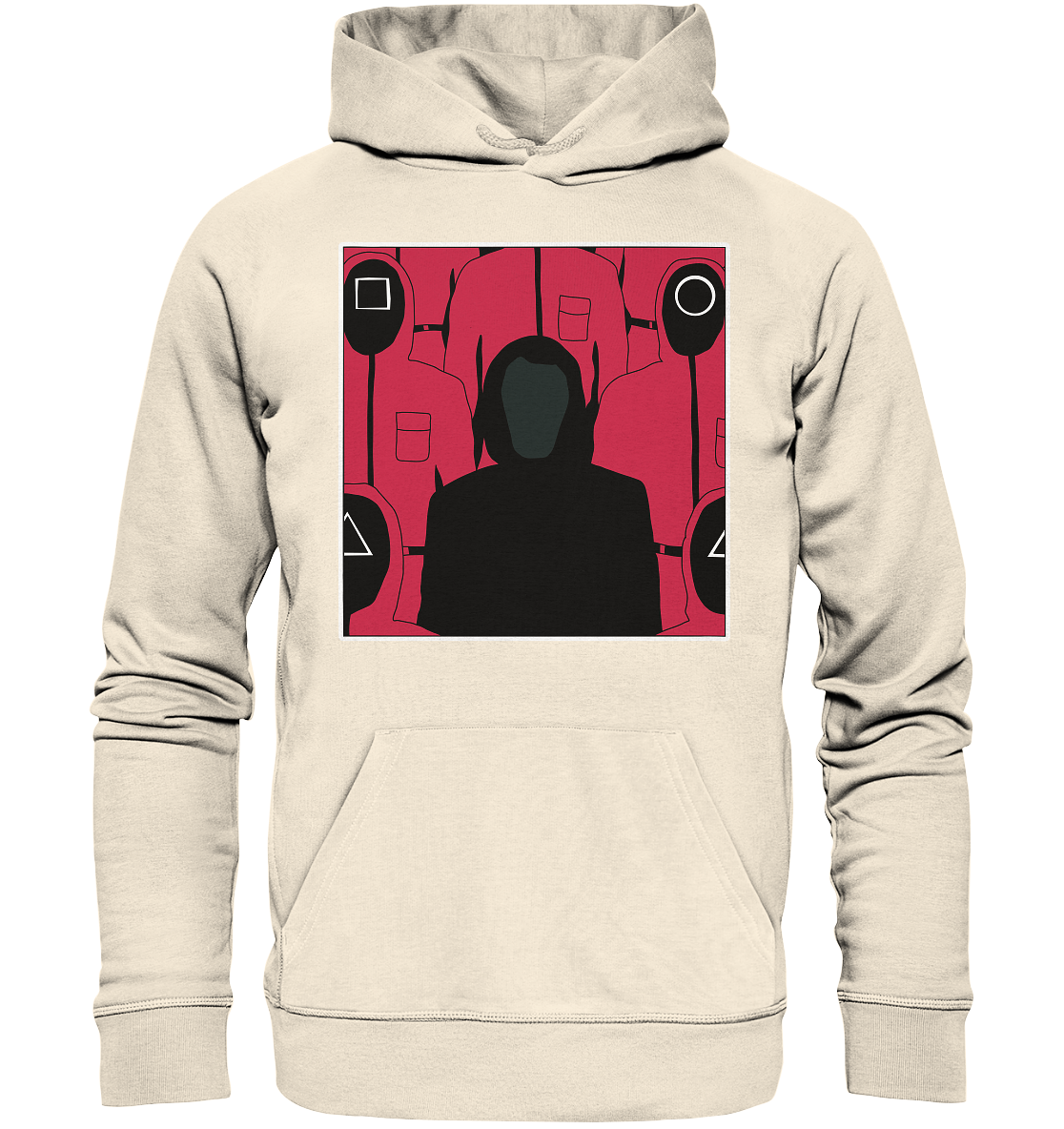 Squid Game - Front Man & Guardian  - Organic Hoodie