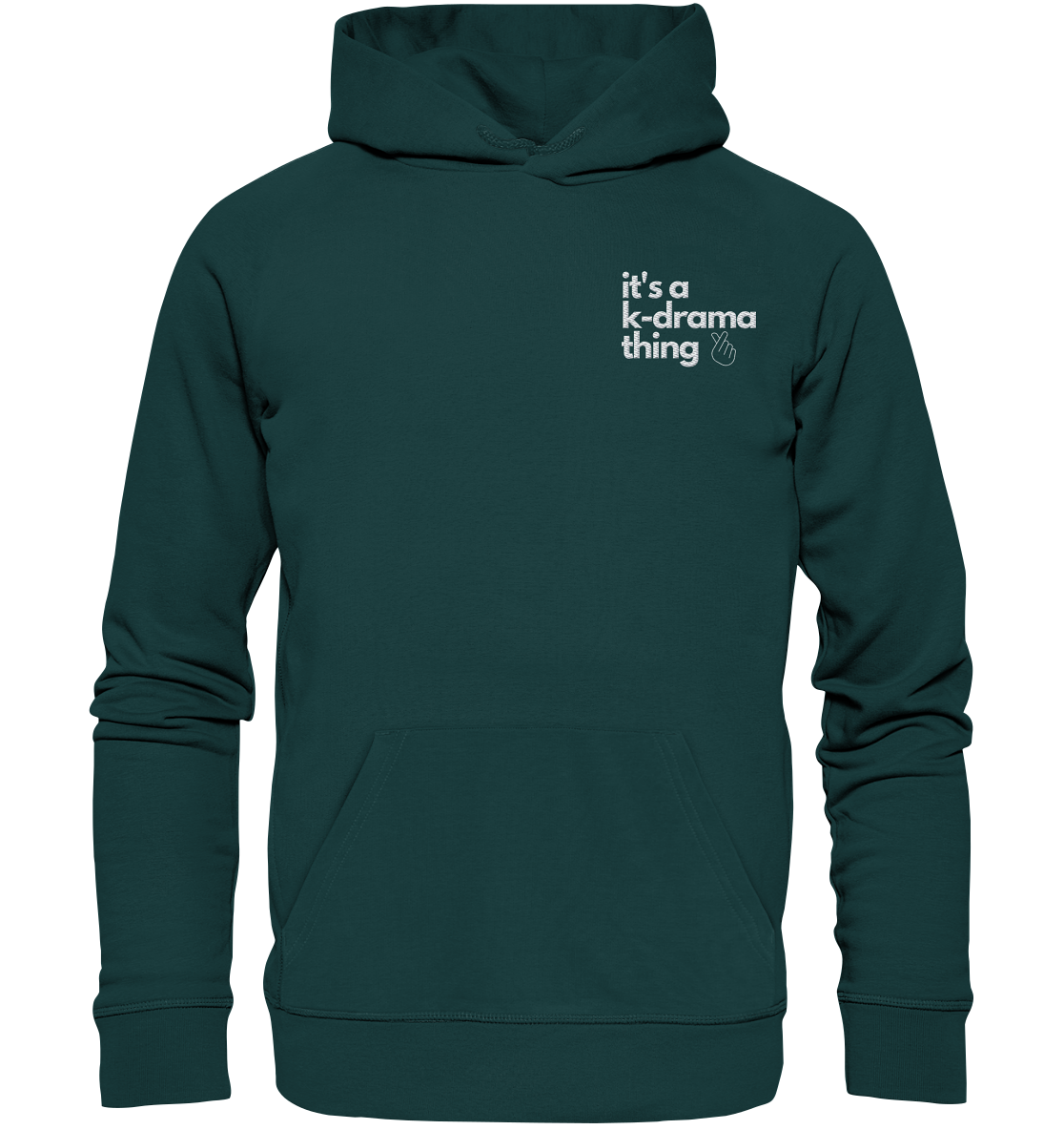 It's a K-Drama Thing - Stick - Organic Hoodie (Stick)