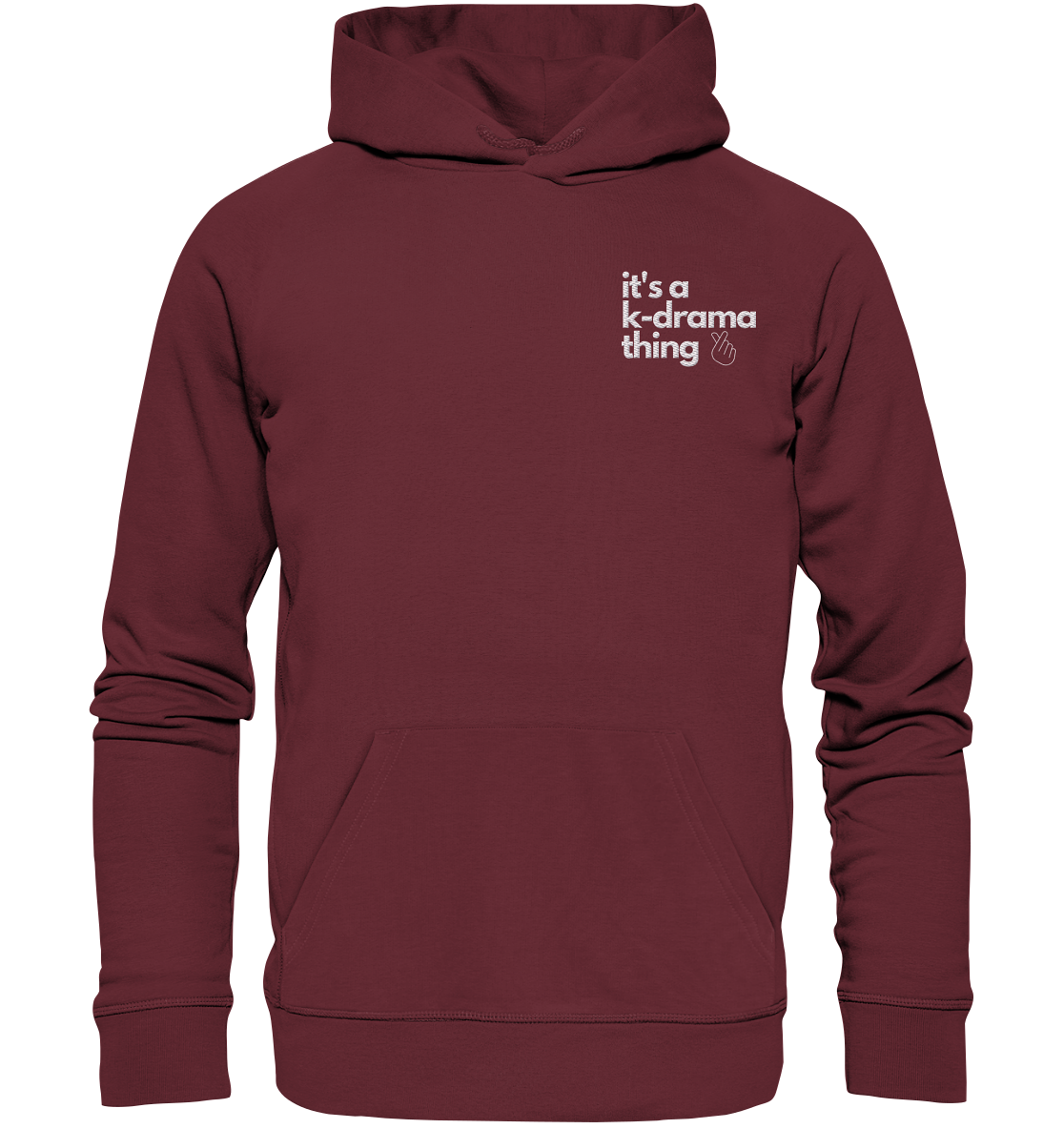 It's a K-Drama Thing - Stick - Organic Hoodie (Stick)