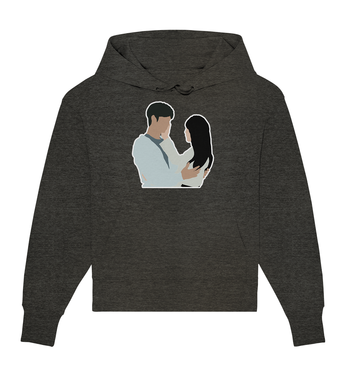 Queen of Tears - Kim Soo-hyun & Kim Ji-won - Baek Hyun-woo & Hong Hae-in - 1 - Organic Oversize Hoodie