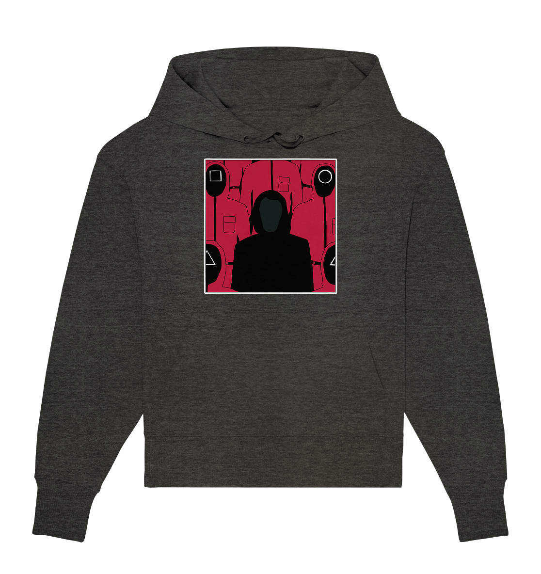 Squid Game - Front Man & Guardian  - Organic Oversize Hoodie