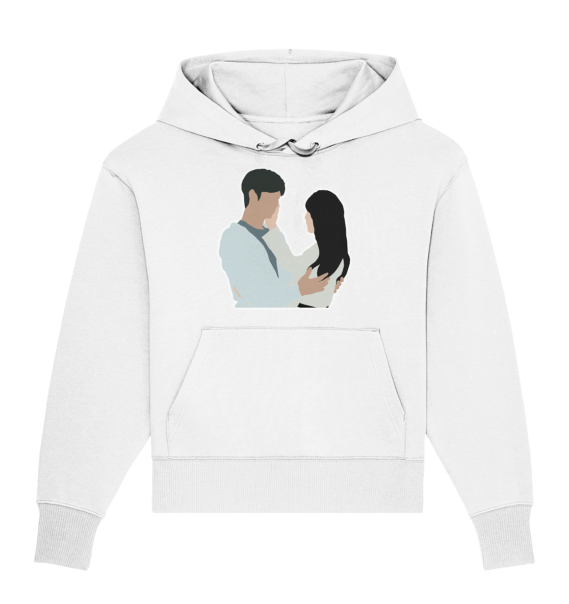 Queen of Tears - Kim Soo-hyun & Kim Ji-won - Baek Hyun-woo & Hong Hae-in - 1 - Organic Oversize Hoodie