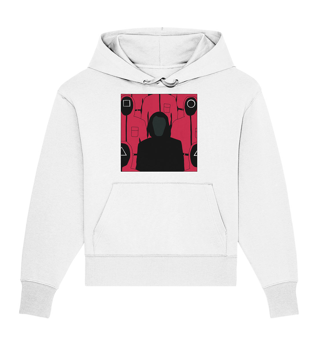 Squid Game - Front Man & Guardian  - Organic Oversize Hoodie