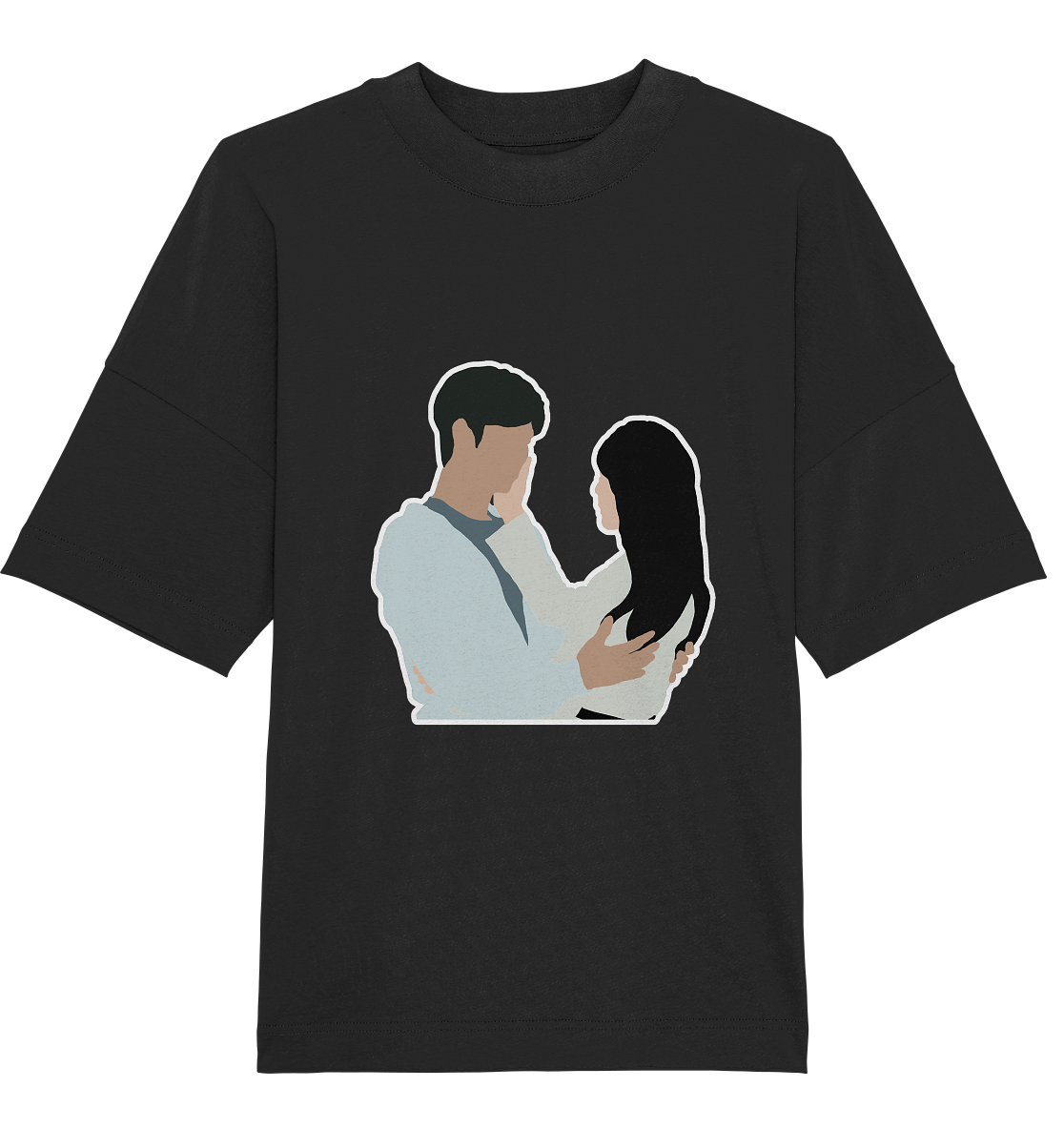 Queen of Tears - Kim Soo-hyun & Kim Ji-won - Baek Hyun-woo & Hong Hae-in - 1 - Organic Oversize Shirt