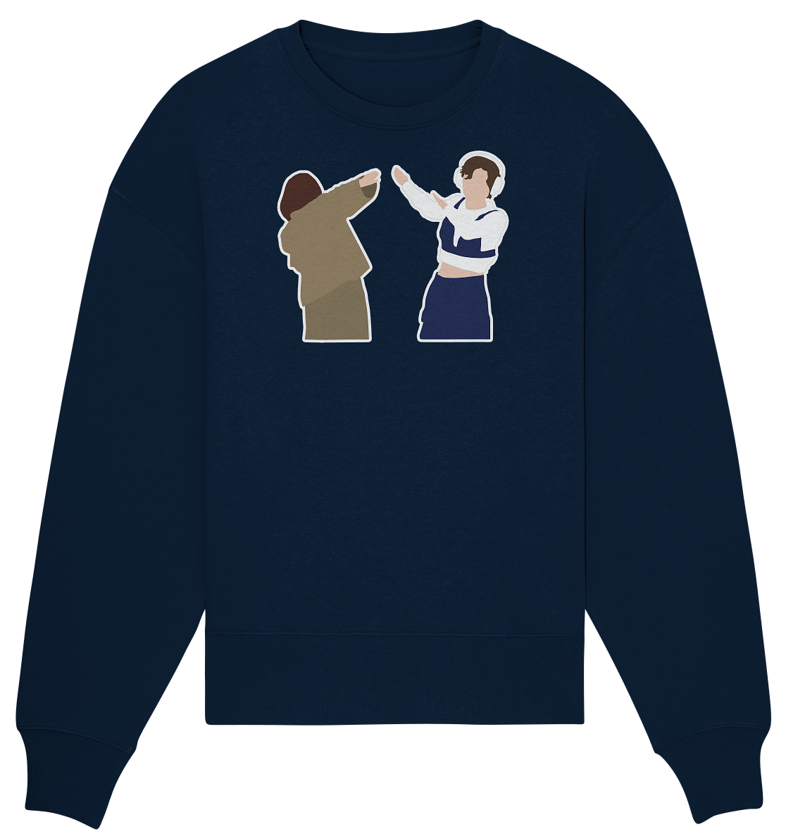 EXTRAORDINARY ATTORNEY WOO - "WOO TO THE YOUNG TO THE WOO" - Organic Oversize Sweatshirt