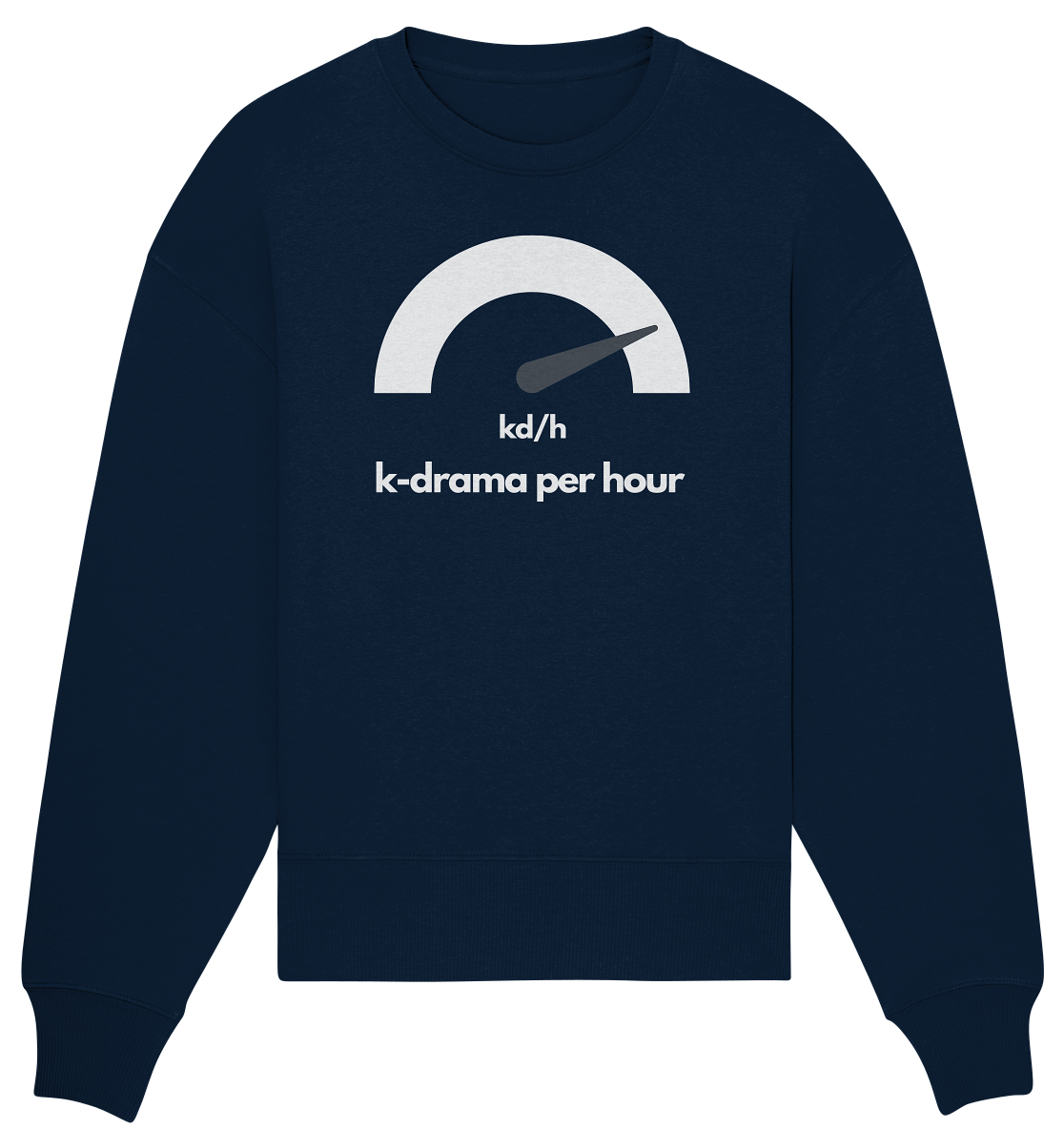 K-Drama per Hour - Organic Oversize Sweatshirt