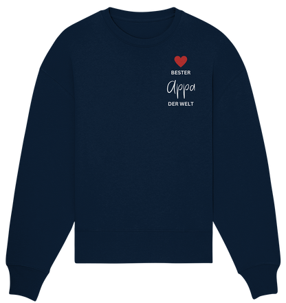 APPA DEFINITION + BESTER APPA - BEIDSEITIG - Organic Oversize Sweatshirt