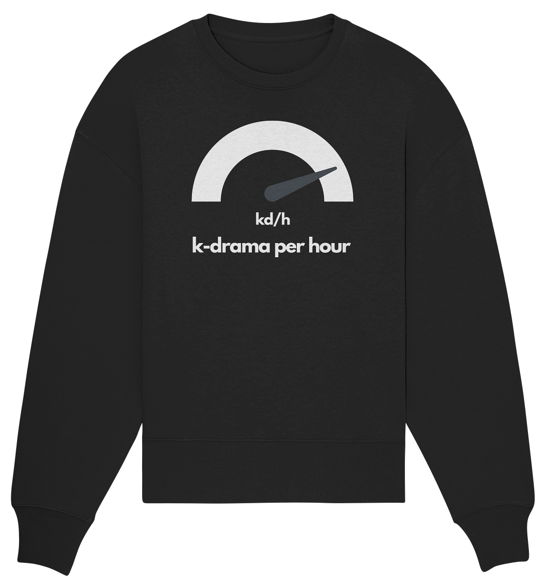 K-Drama per Hour - Organic Oversize Sweatshirt