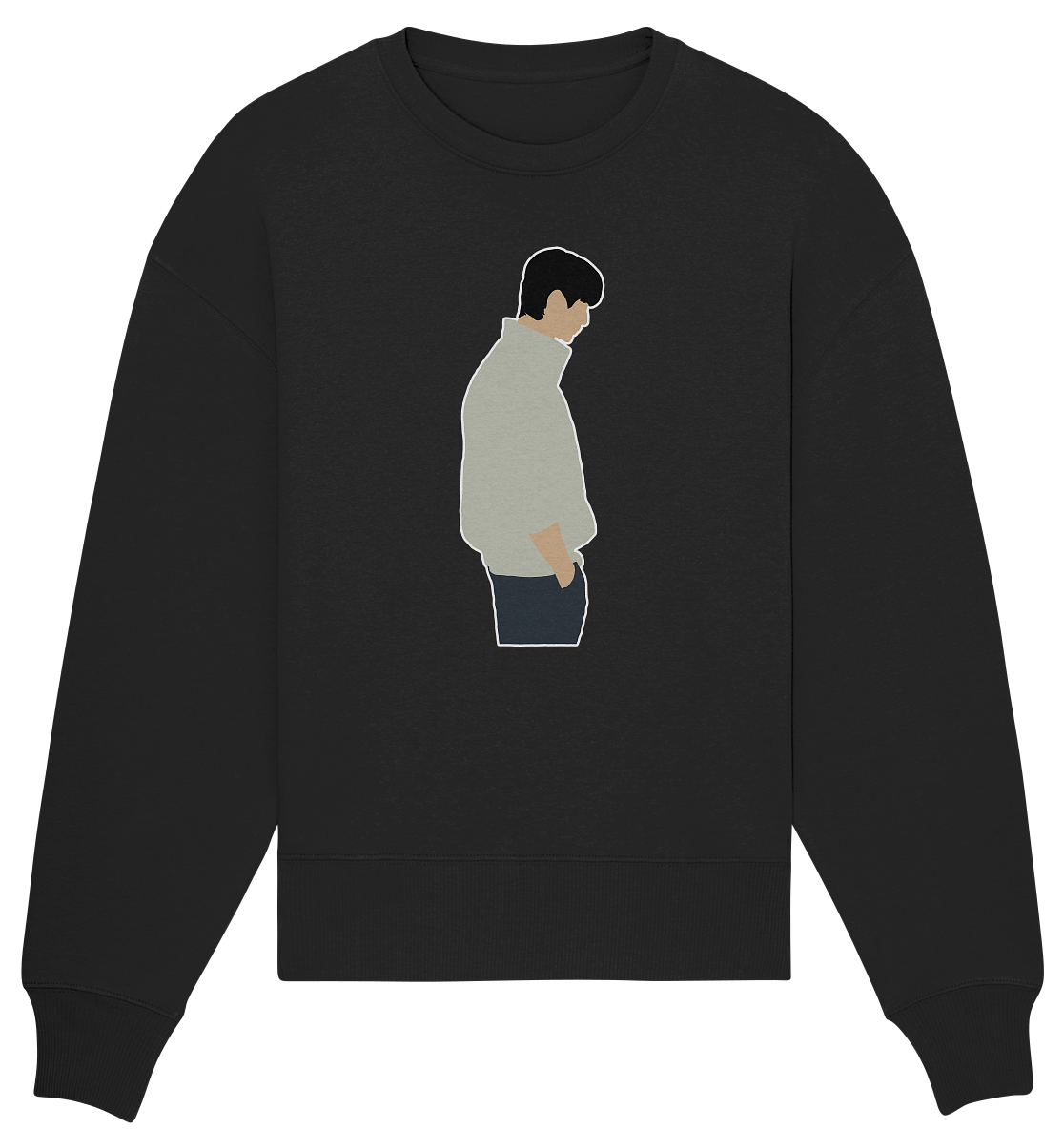 Lovely Runner - Byeon Woo-seok - Ryoo Seon-jae - 2 - Organic Oversize Sweatshirt