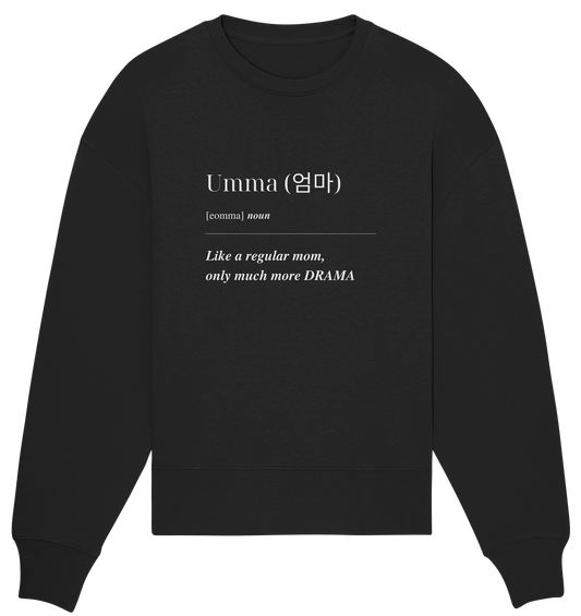 UMMA - Organic Oversize Sweatshirt