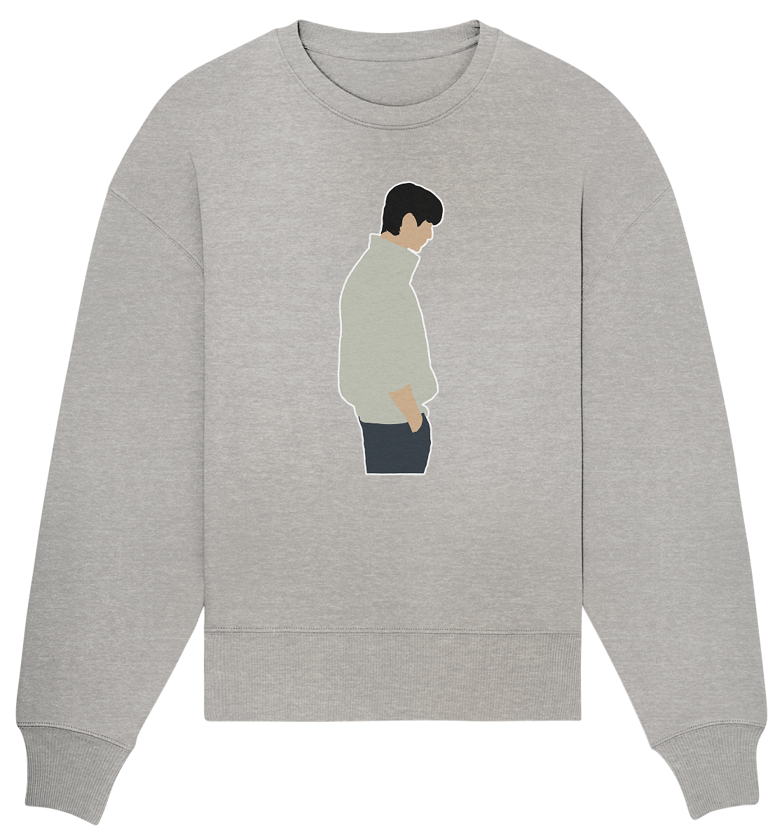 Lovely Runner - Byeon Woo-seok - Ryoo Seon-jae - 2 - Organic Oversize Sweatshirt