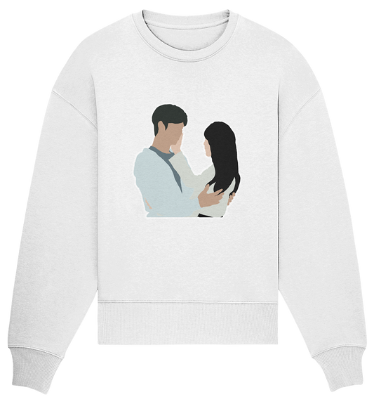 Queen of Tears - Kim Soo-hyun & Kim Ji-won - Baek Hyun-woo & Hong Hae-in - 1 - Organic Oversize Sweatshirt