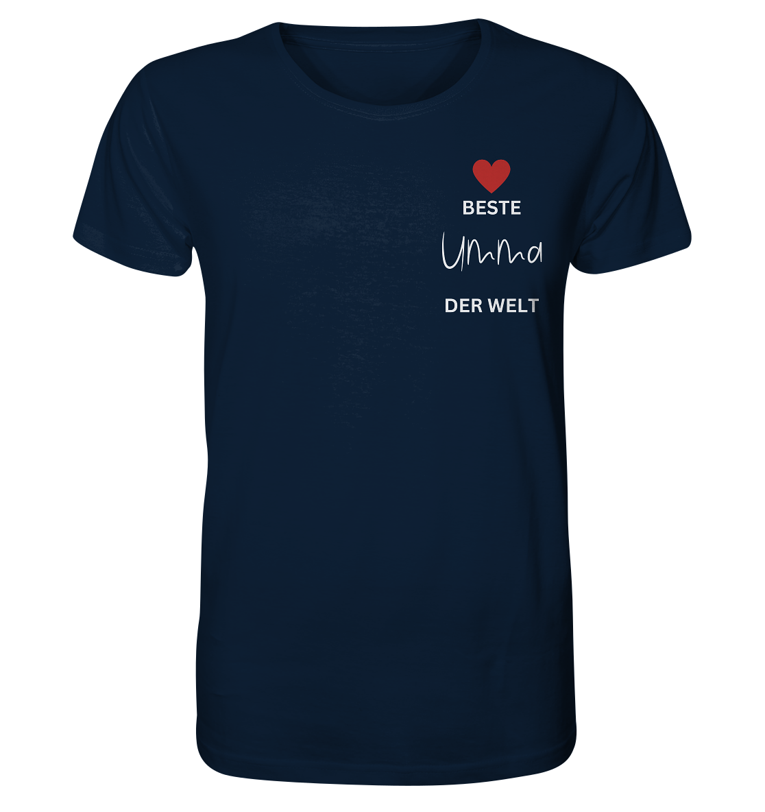 UMMA DEFINITION + BESTE UMMA - BEIDSEITIG - Organic Shirt