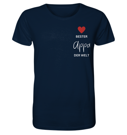 APPA DEFINITION + BESTER APPA - BEIDSEITIG - Organic Shirt