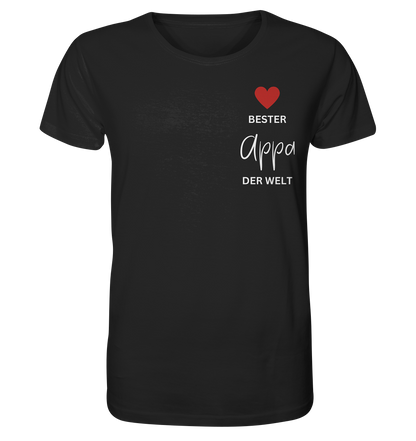 APPA DEFINITION + BESTER APPA - BEIDSEITIG - Organic Shirt