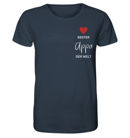 APPA DEFINITION + BESTER APPA - BEIDSEITIG - Organic Shirt