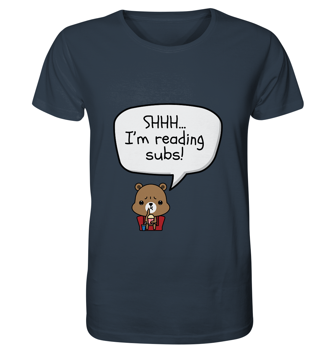 SHHH.. I'M READING SUBS! - Organic Shirt