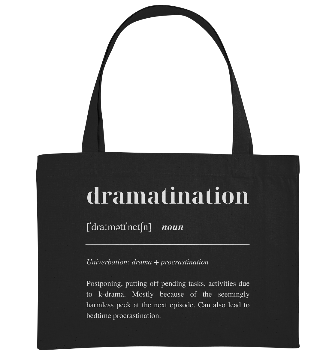 Dramatination - Organic Shopping-Bag