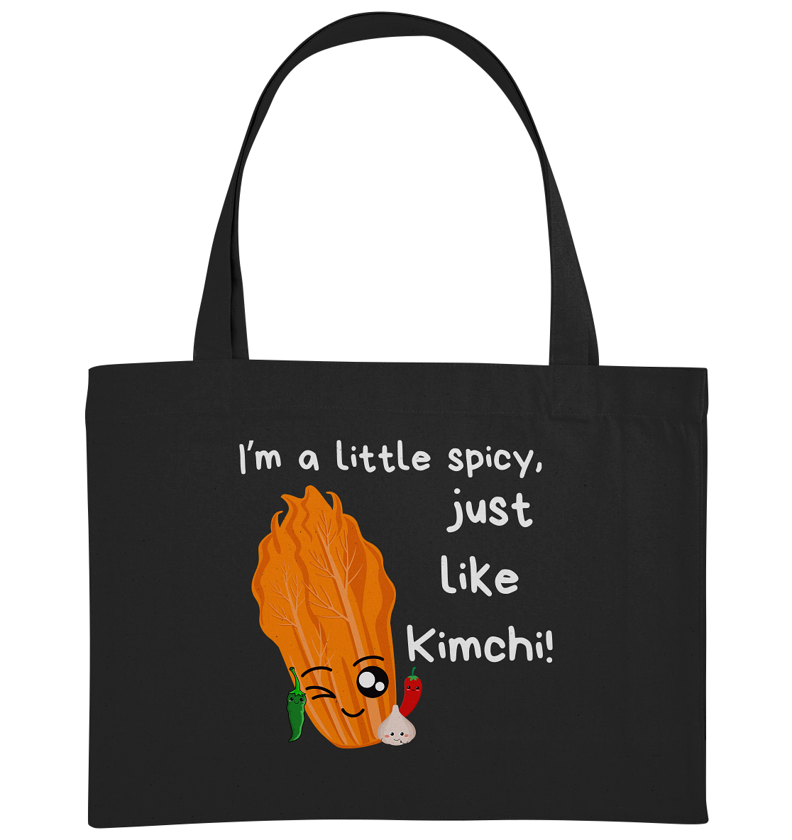 SPICY LIKE KIMCHI - Organic Shopping-Bag