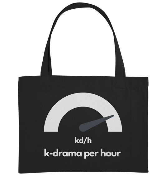 K-Drama per Hour - Organic Shopping-Bag