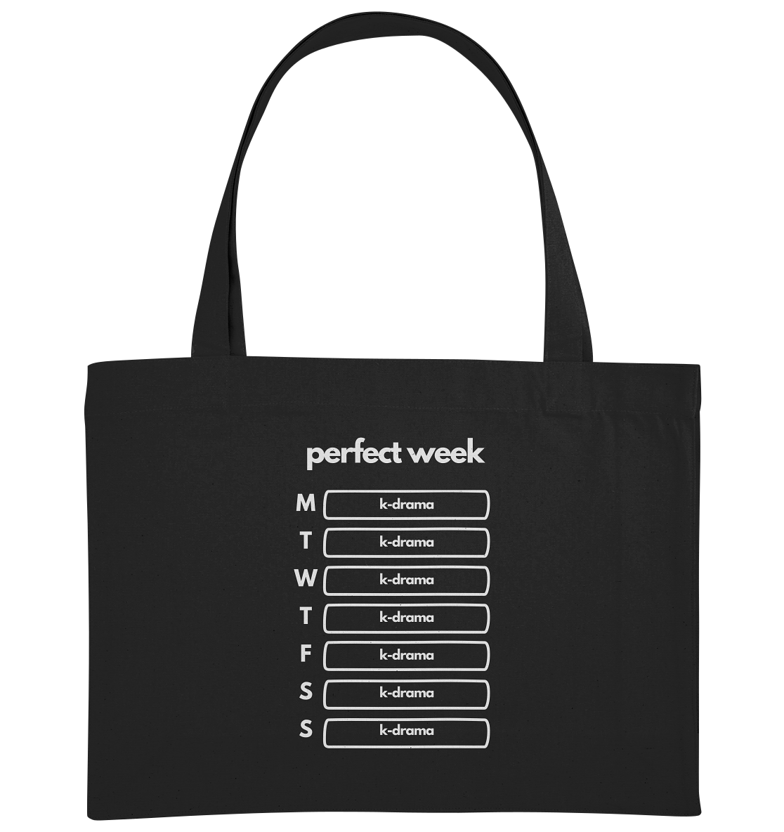 K-Drama Week - Organic Shopping-Bag