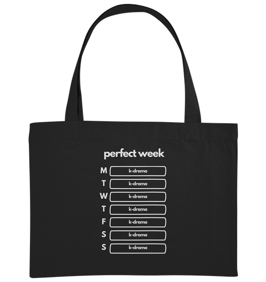 K-Drama Week - Organic Shopping-Bag