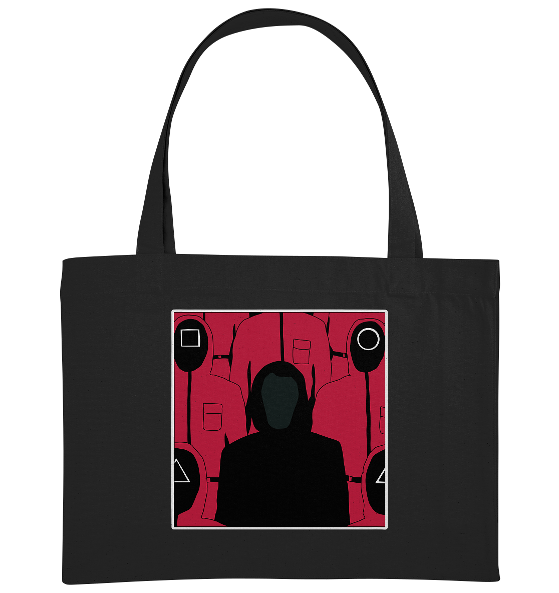 Squid Game - Front Man & Guardian  - Organic Shopping-Bag