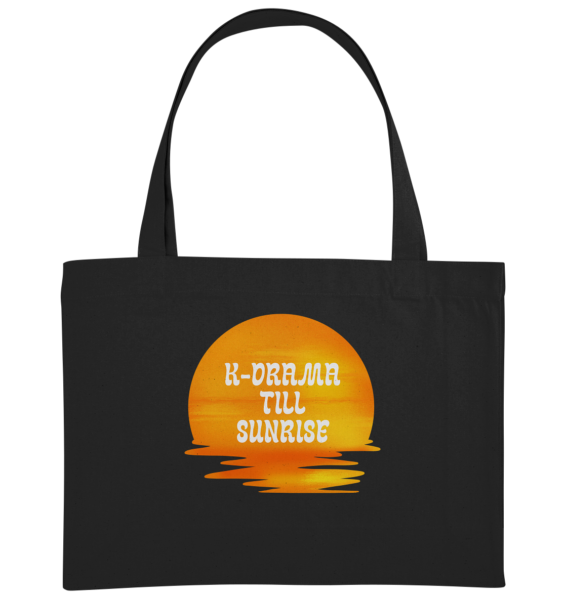 K-DRAMA TILL SUNRISE - Organic Shopping-Bag