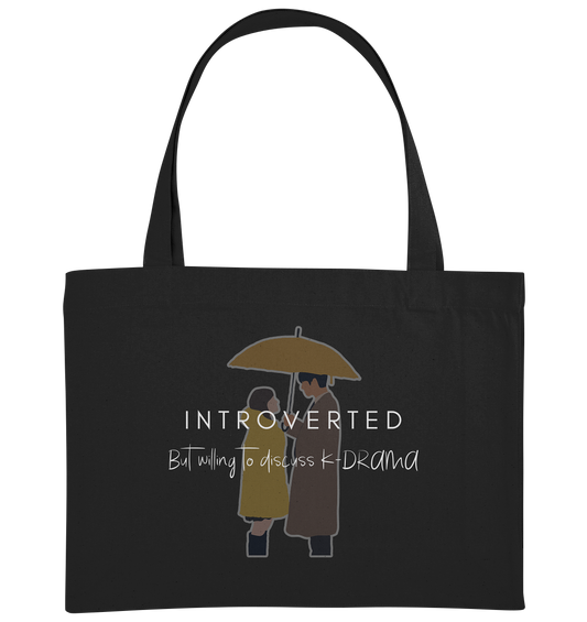 BUSINESS PROPOSAL - INTROVERTED BUT WILLING TO DISCUSS K-DRAMA - Organic Shopping-Bag