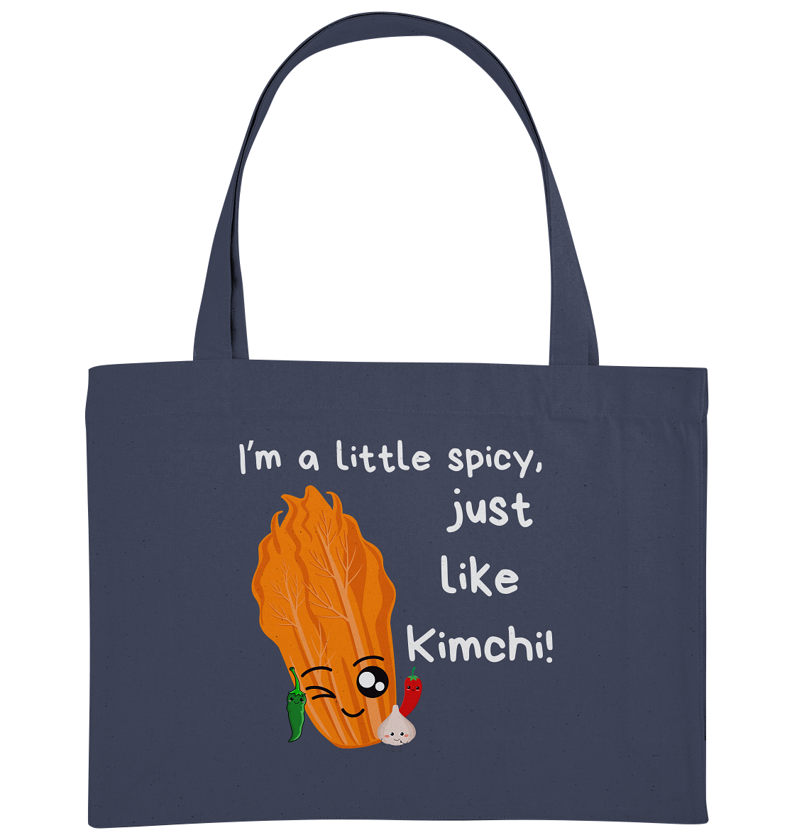 SPICY LIKE KIMCHI - Organic Shopping-Bag