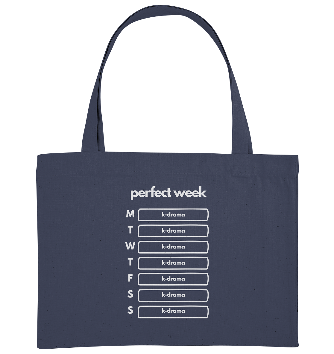 K-Drama Week - Organic Shopping-Bag