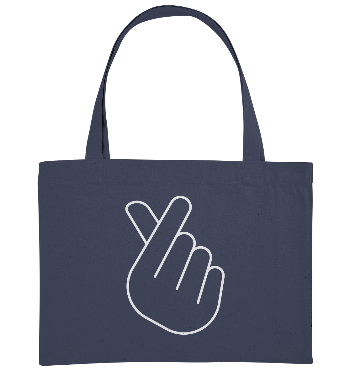 FINGER HERZ - Organic Shopping-Bag