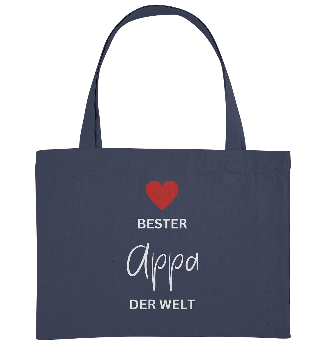 APPA DEFINITION + BESTER APPA - BEIDSEITIG - Organic Shopping-Bag