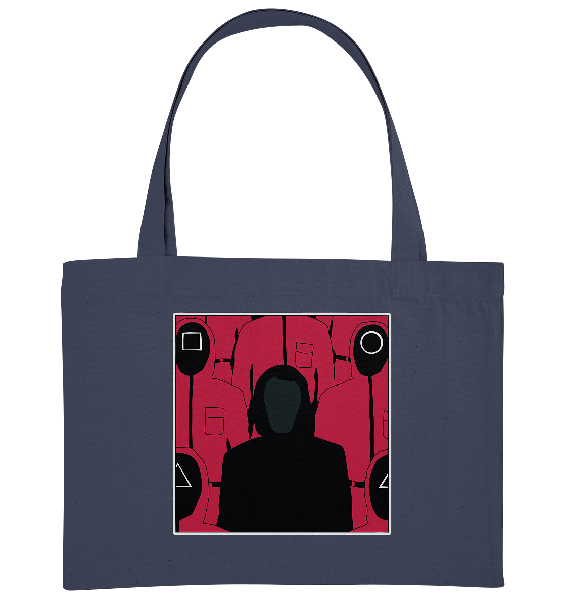 Squid Game - Front Man & Guardian  - Organic Shopping-Bag